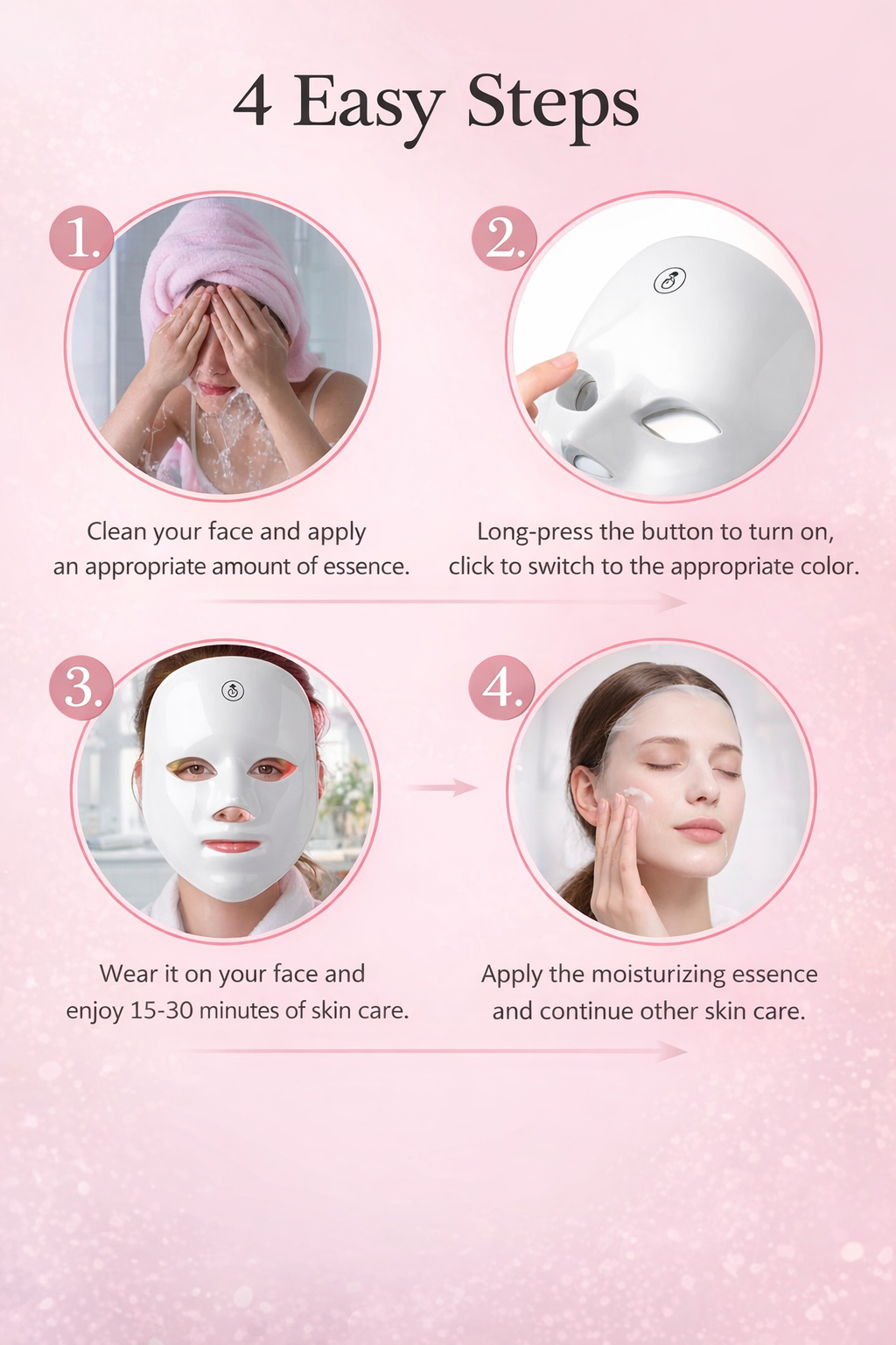 Glowing Skin LED Mask