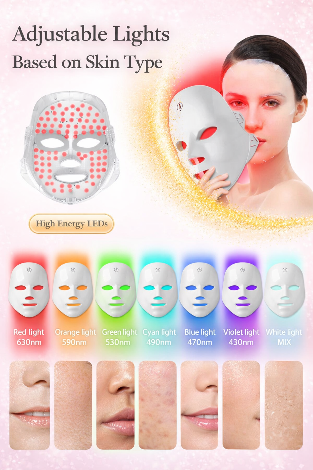 Glowing Skin LED Mask